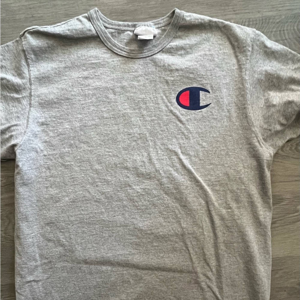 Champion. XLarge. Gray.